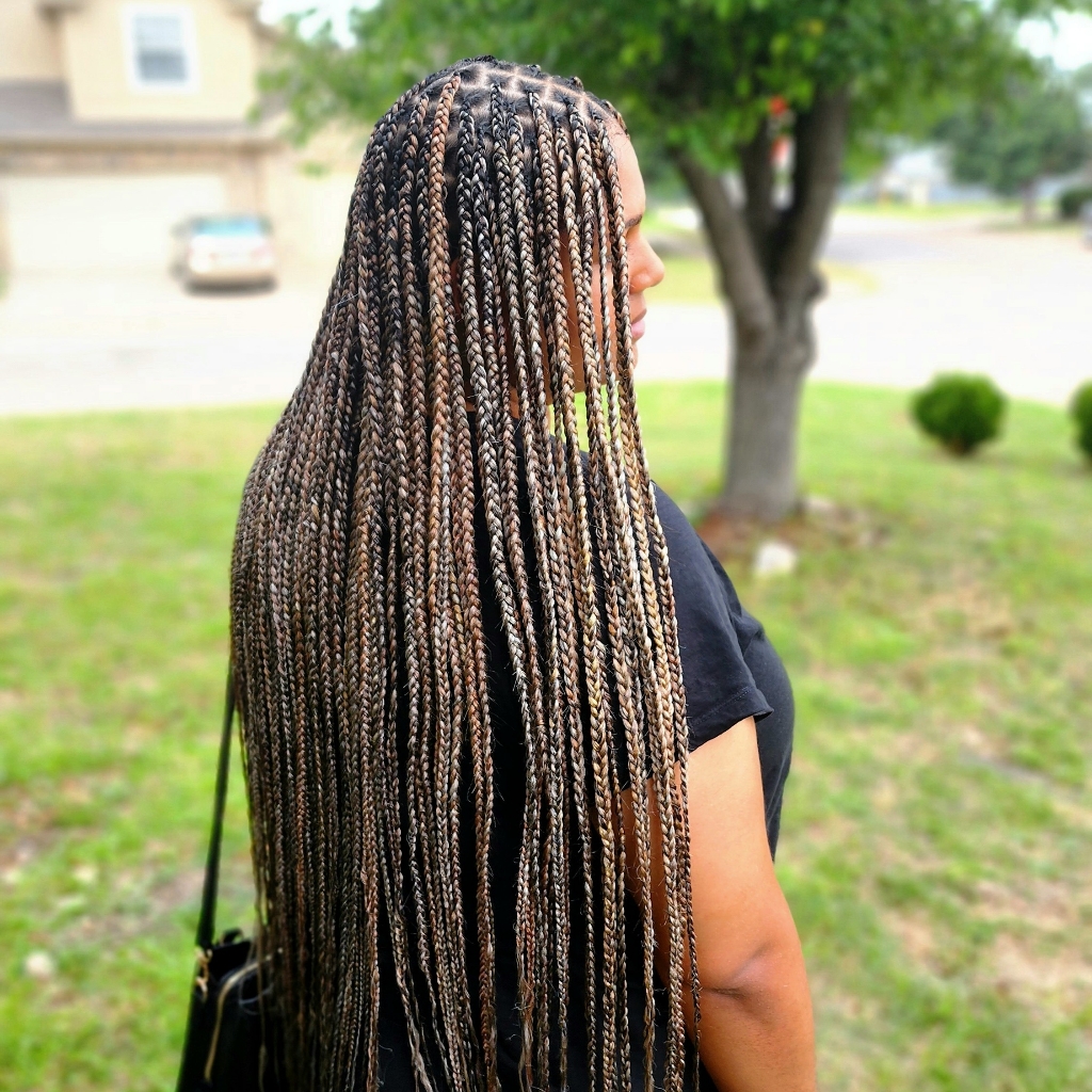 Extra small braids
