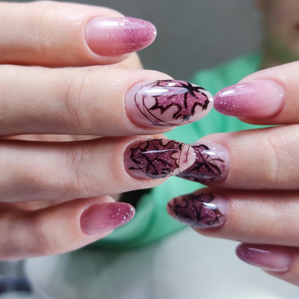 9. Маникюр+наращивание ногтей+однотон (стоимость указана за длину до 3,5). без дизайна