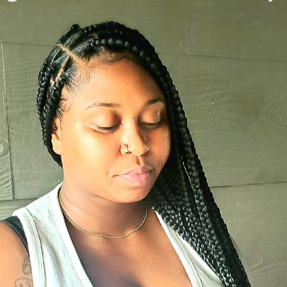large braids