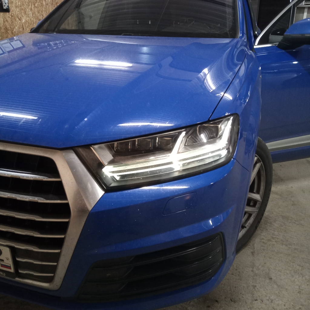 Ремонт ДХО Audi Q7 (Реснички)