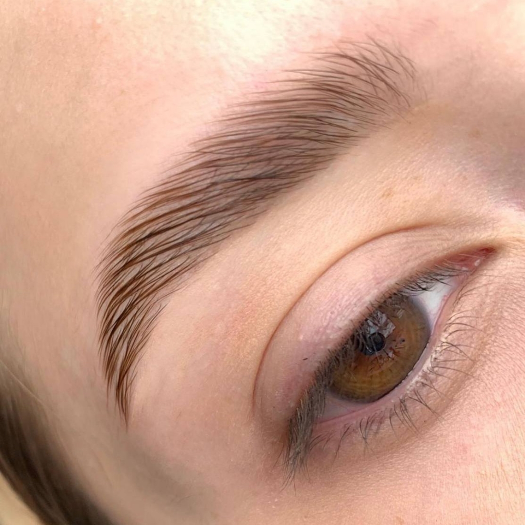 Ламинирование бровей + коррекция + окрашивание краской