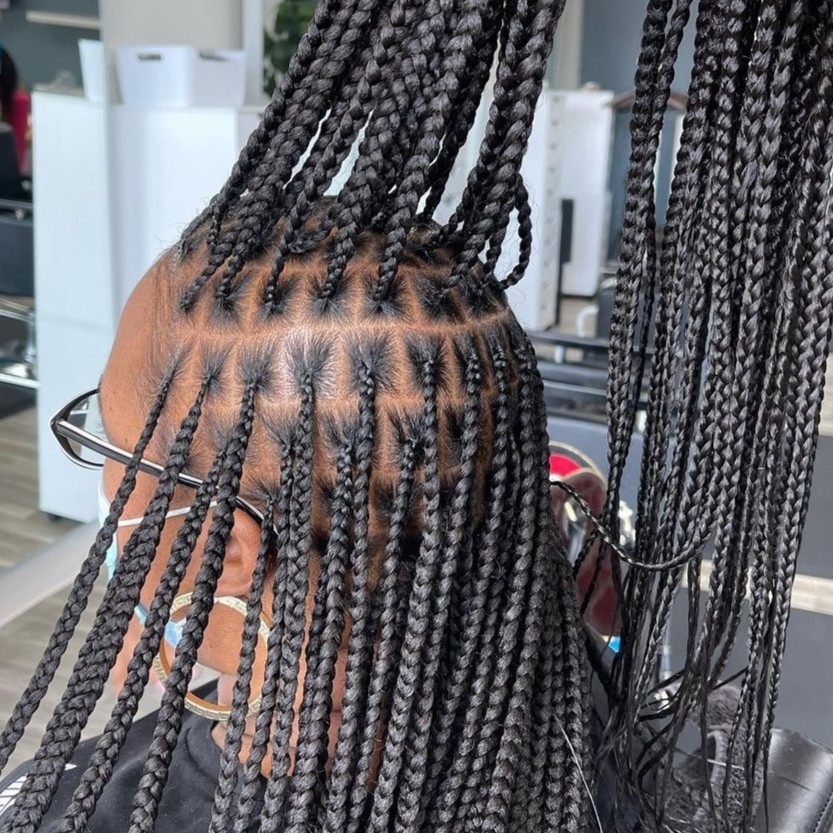 small -meduim braids