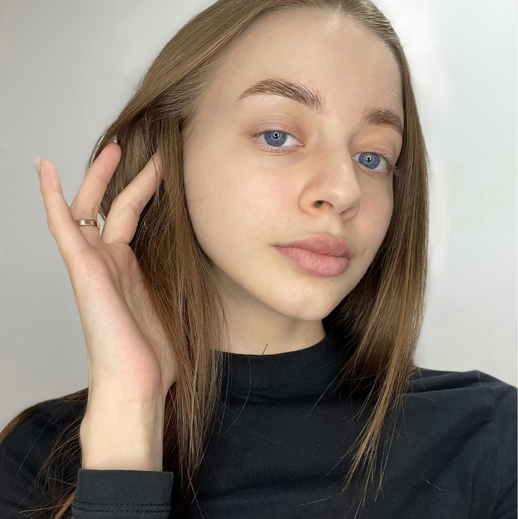 Окрашивание бровей