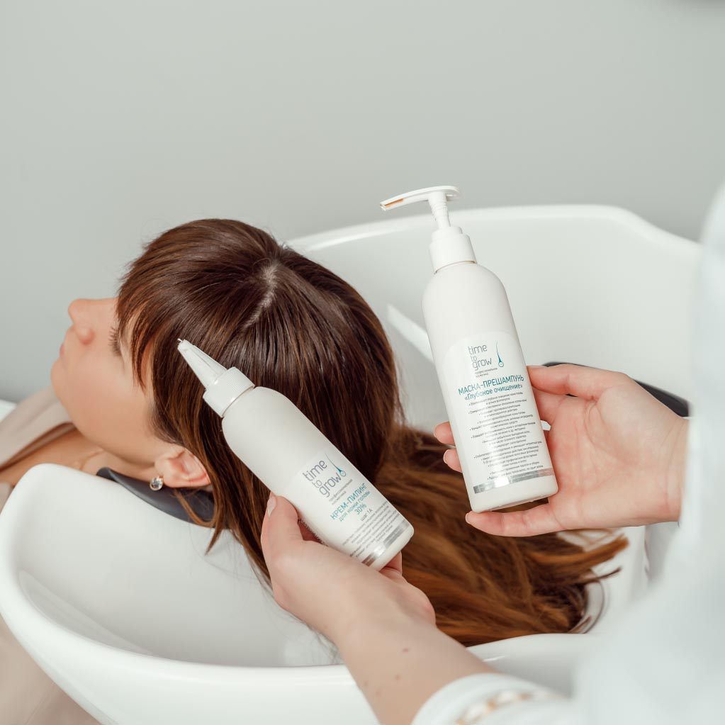 Пилинг кожи головы