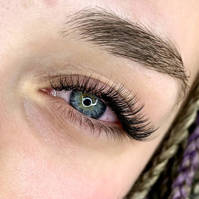 Наращивание ресниц 1,5-2D