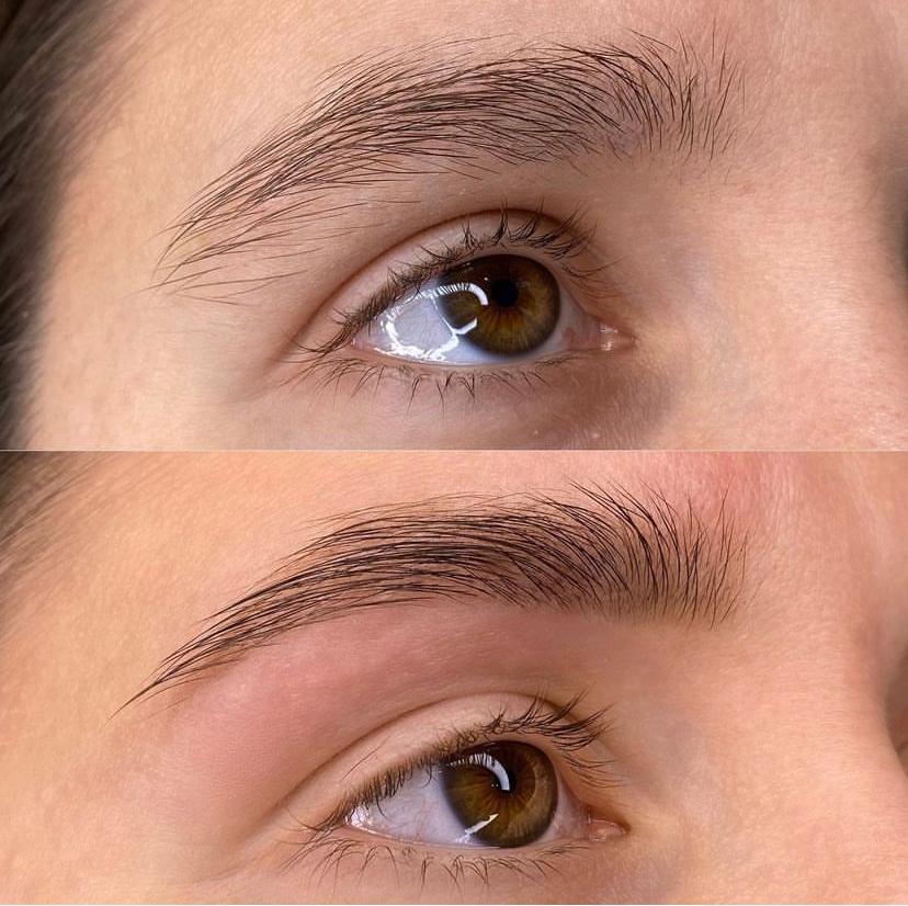 Архитектура бровей с окрашиванием и коррекцией