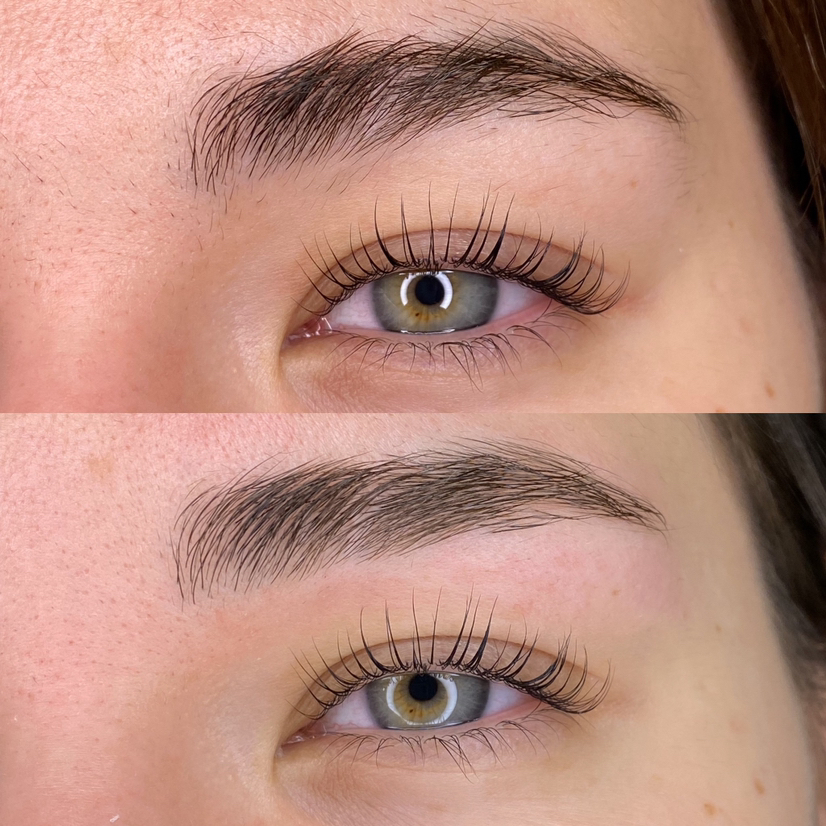 Коррекция бровей воск/пинцет