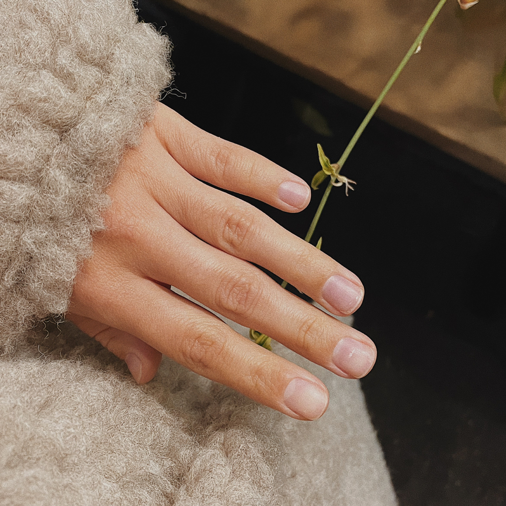 Маникюр без покрытия