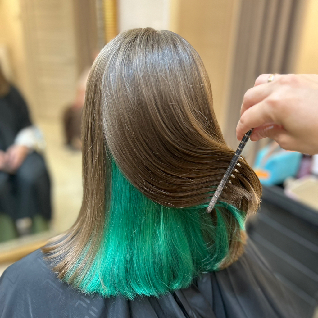 Скрытое окрашивание