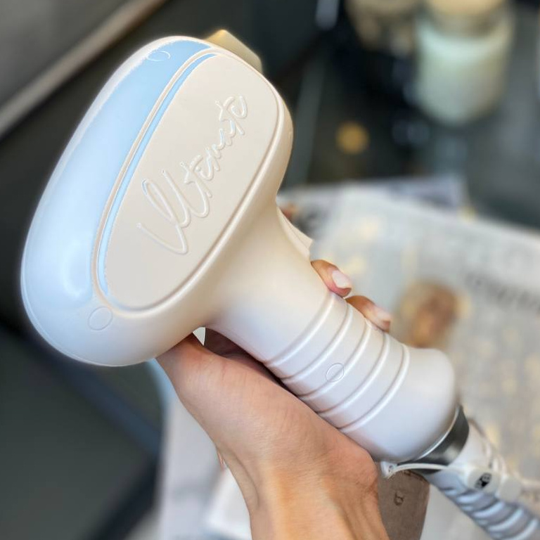 Область грудины по средней линии ореолы