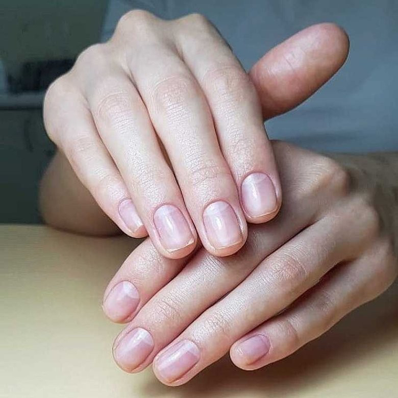 Маникюр без покрытия