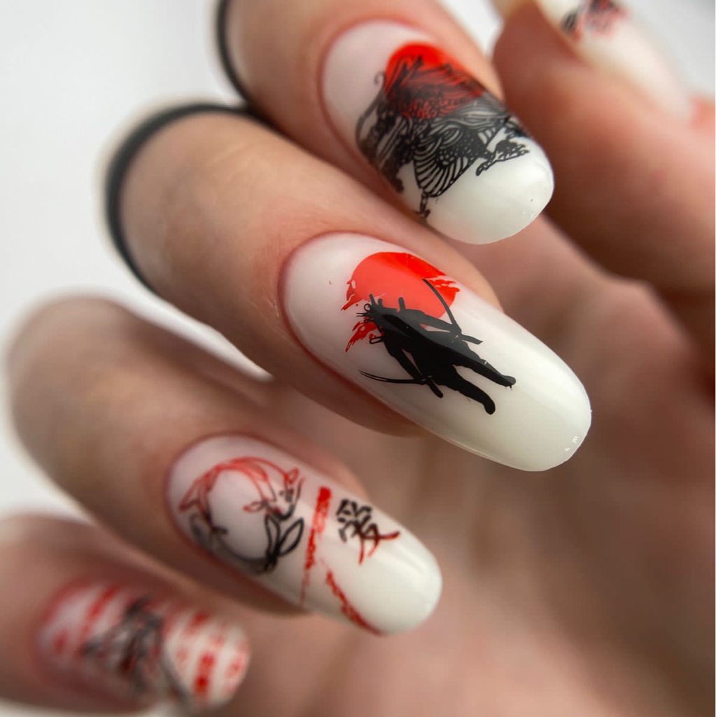 Маникюр+покрытие гель-лак+ дизайн