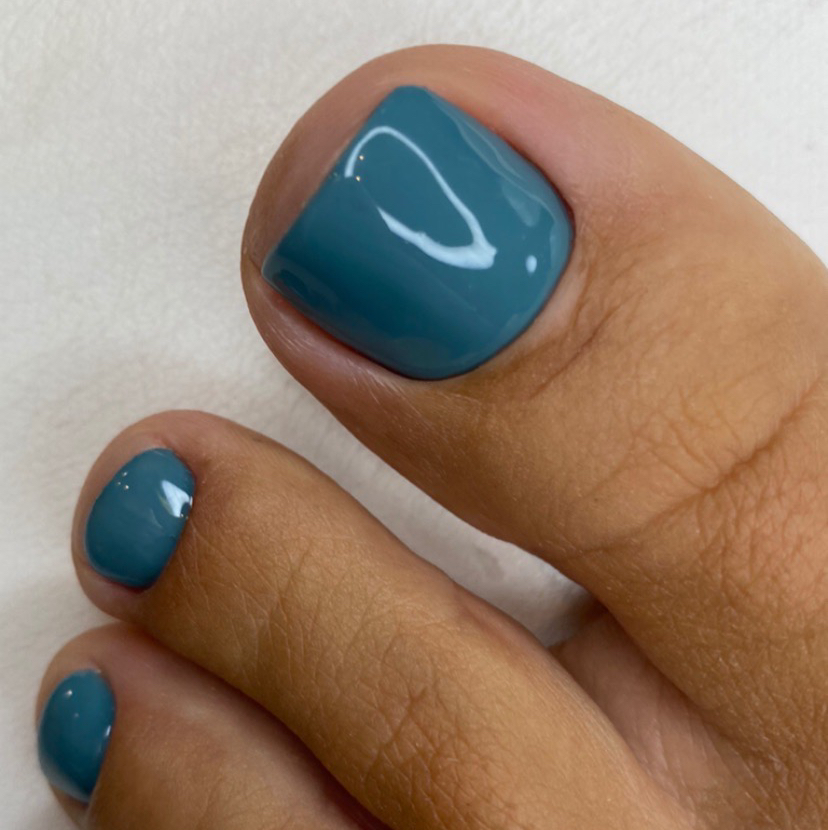 Педикюр: обработка пальцев+стопа+покрытие