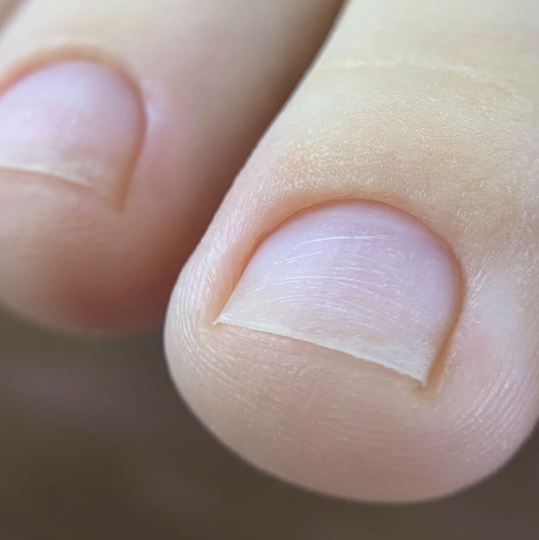 Педикюр без покрытия