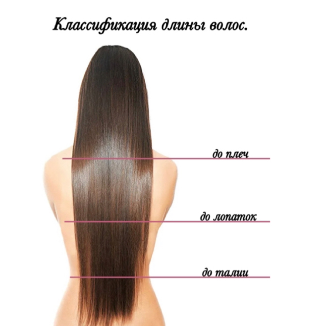Стрижка женская (волосы до лопаток)