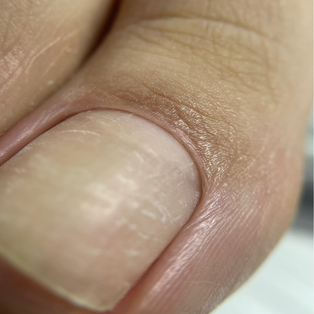 Обработка  пальчиков без покрытия