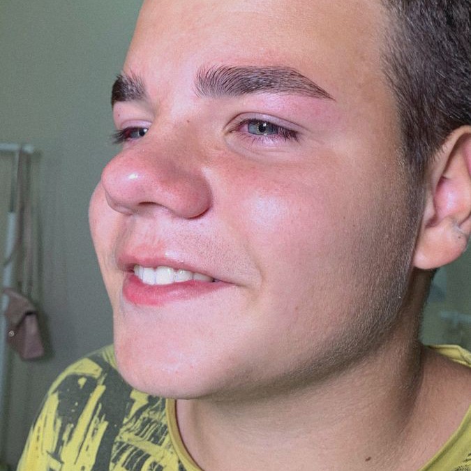 Мужское окрашивание в цвет/тонировка