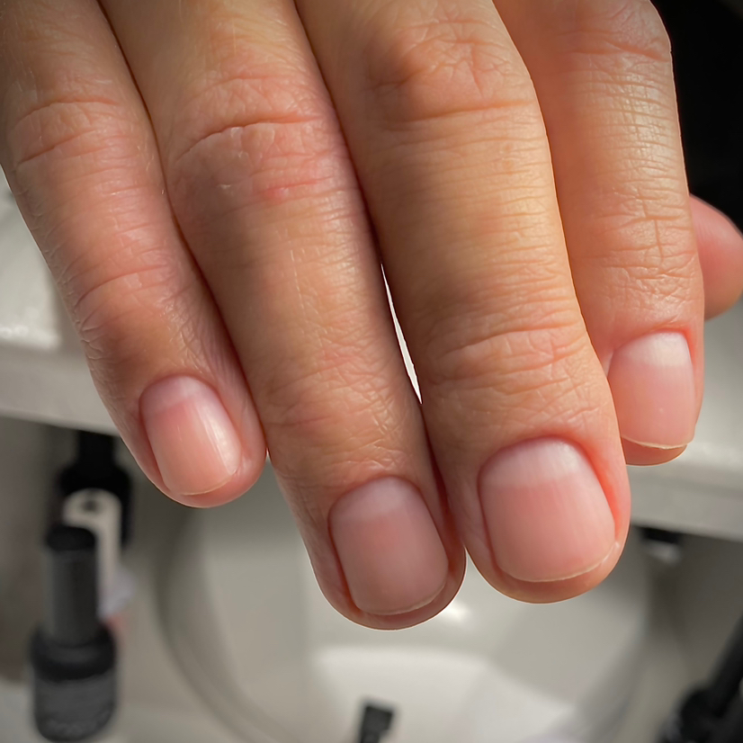 Мужской маникюр без покрытия