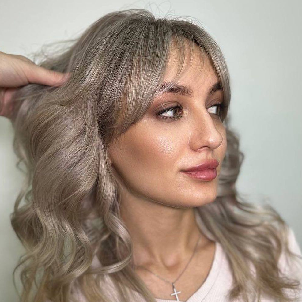 Стрижка челки