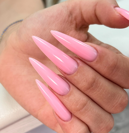 *Длинные ногти* Снятие + моделирование гелем, однотонное покрытие