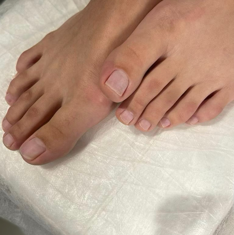 Педикюр smart без покрытия полный ( стопа+пальчики)