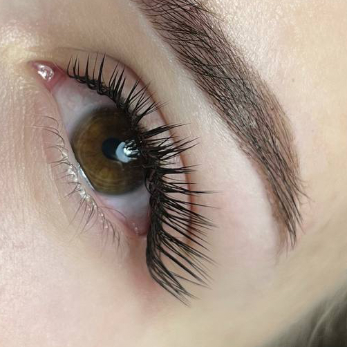 2D наращивание ресниц (снятие работы нашего мастера бесплатно)