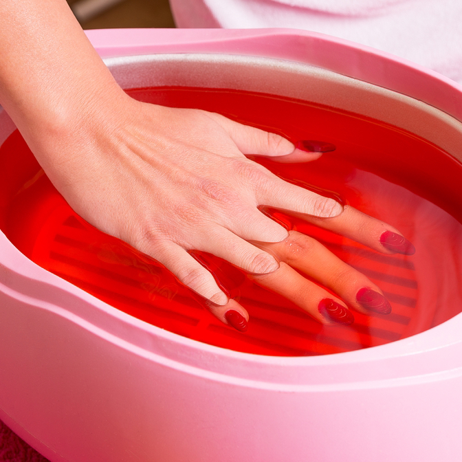 Парафинотерапия ручек