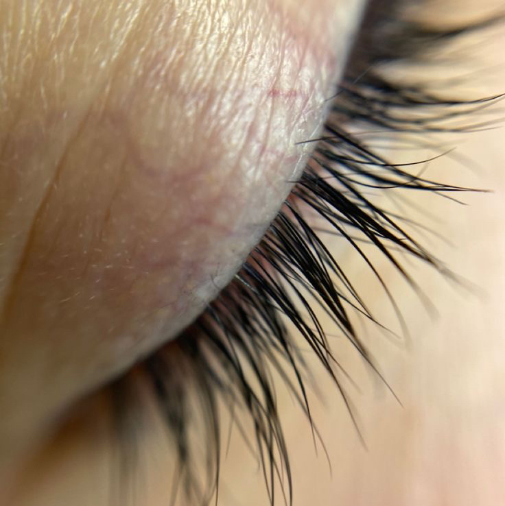 Окрашивание ресниц