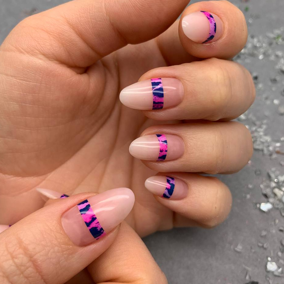 Дизайн на все ногти простой