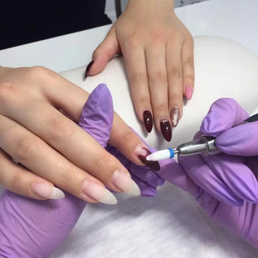 снятие гель-лак