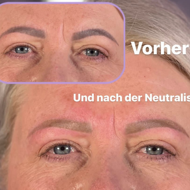 Cover - up Fremdarbeit ( Ohne powderbrows )