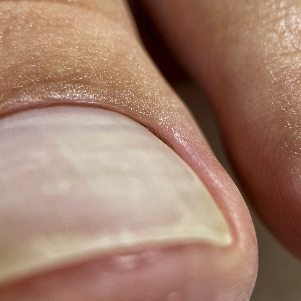 Пальчики без покрытия