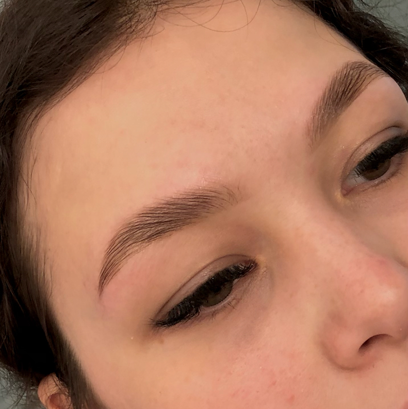 Ламинирование бровей без окрашивания