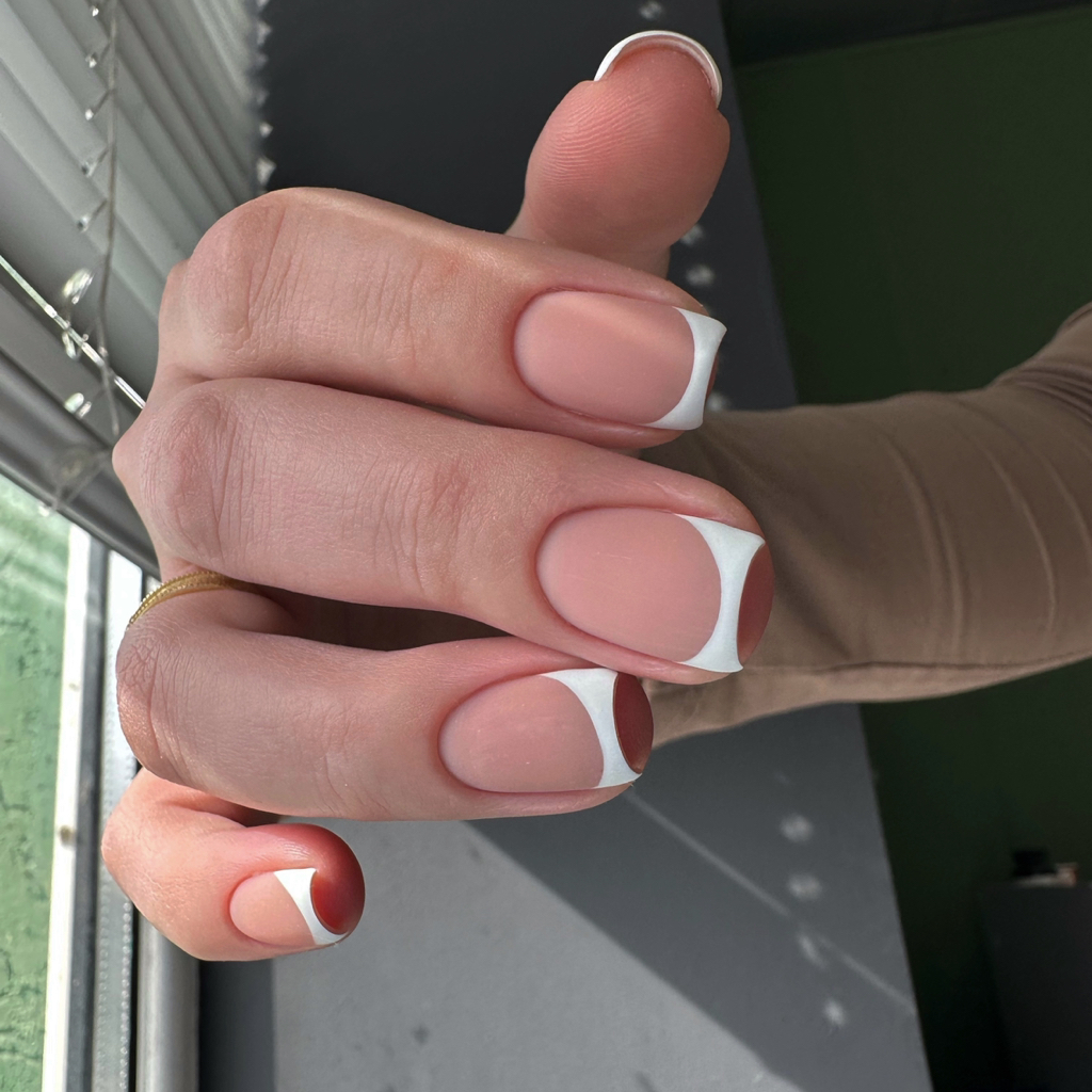 Покрытие короткие ногти