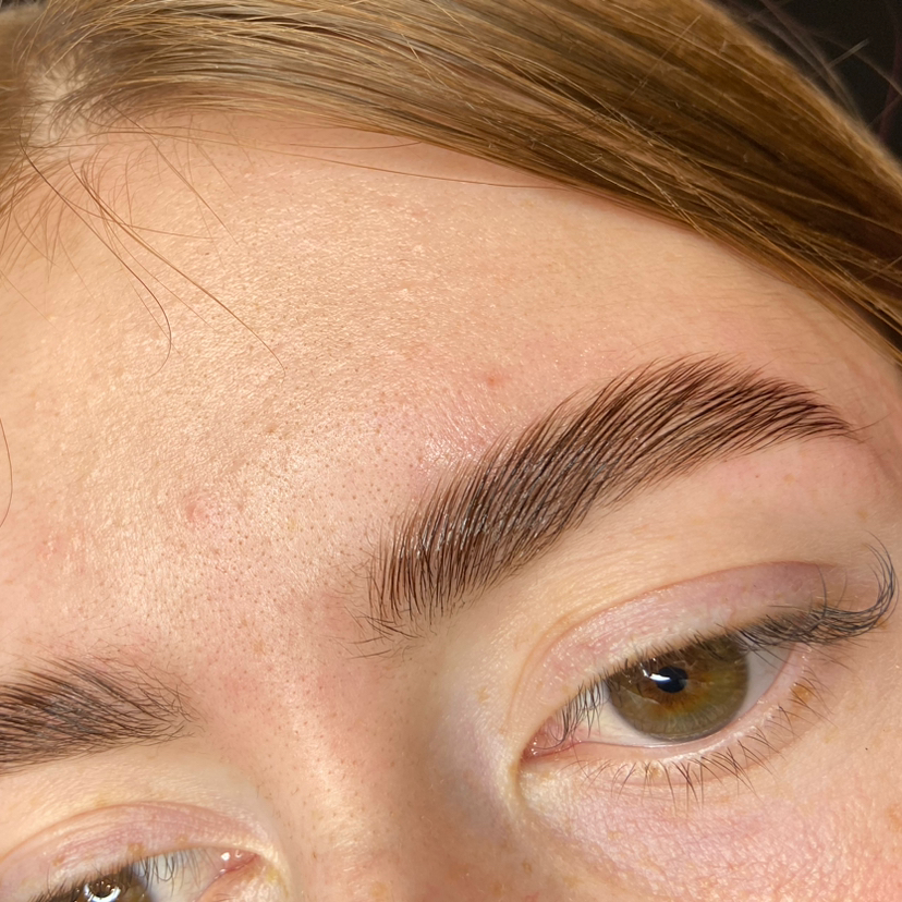 Долговременная укладка + окрашивание и коррекция