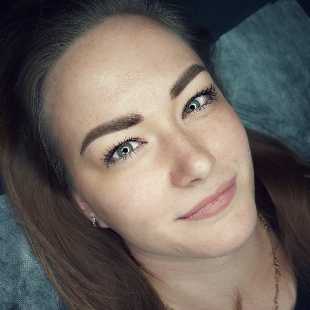 перманентный макияж бровей ( первая процедура)