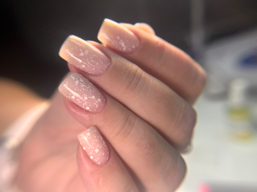 Наращивание ногтей на верхние формы/ типсы + комбинированный маникюр