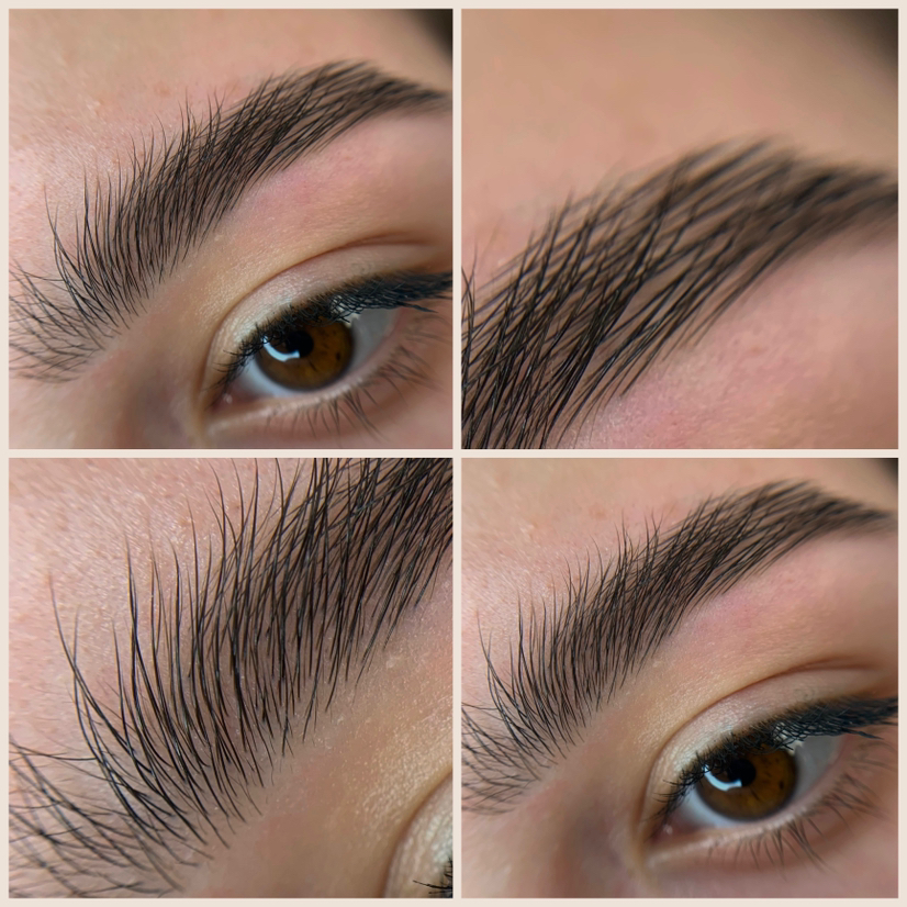 Коррекция бровей