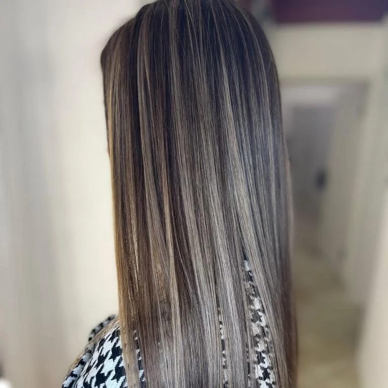 Мелирование с тонированием