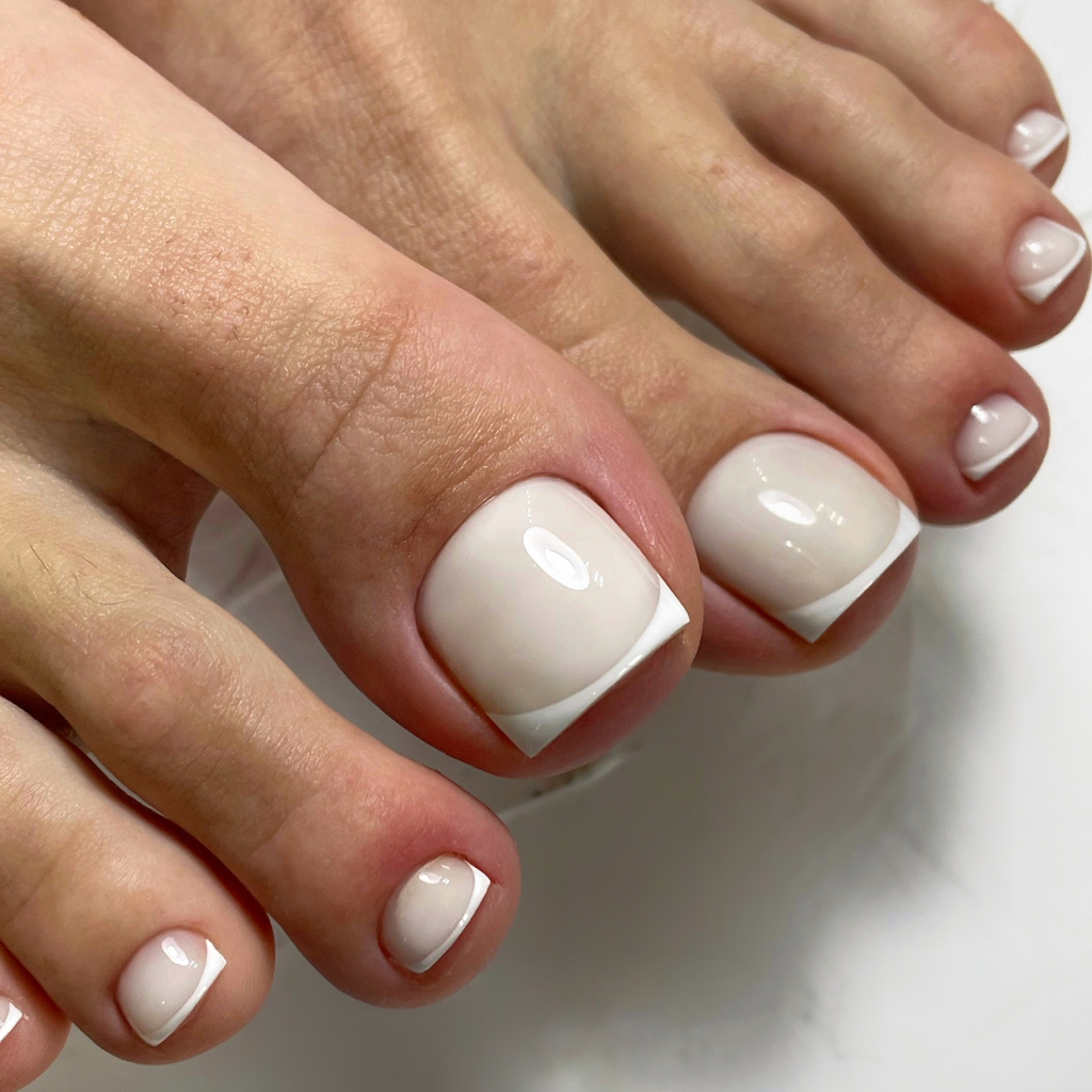 Полный педикюр с покрытием