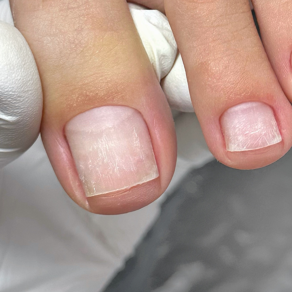 Обработка пальчиков ног