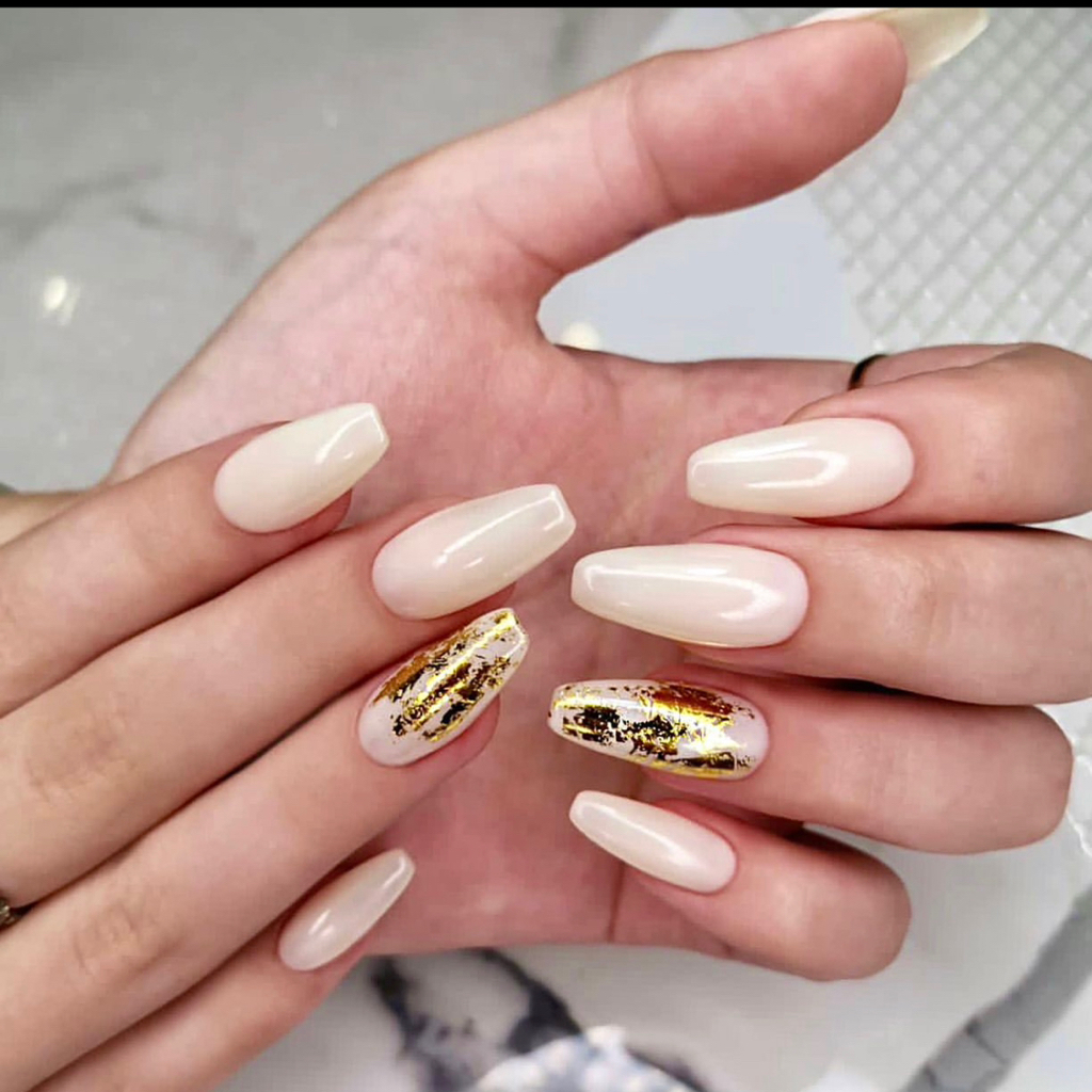 Дизайн 1 ногтя (стемпинг,фольга,втирка,наклейка)