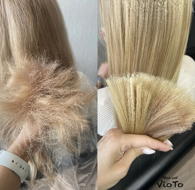 Холодное восстановление волос