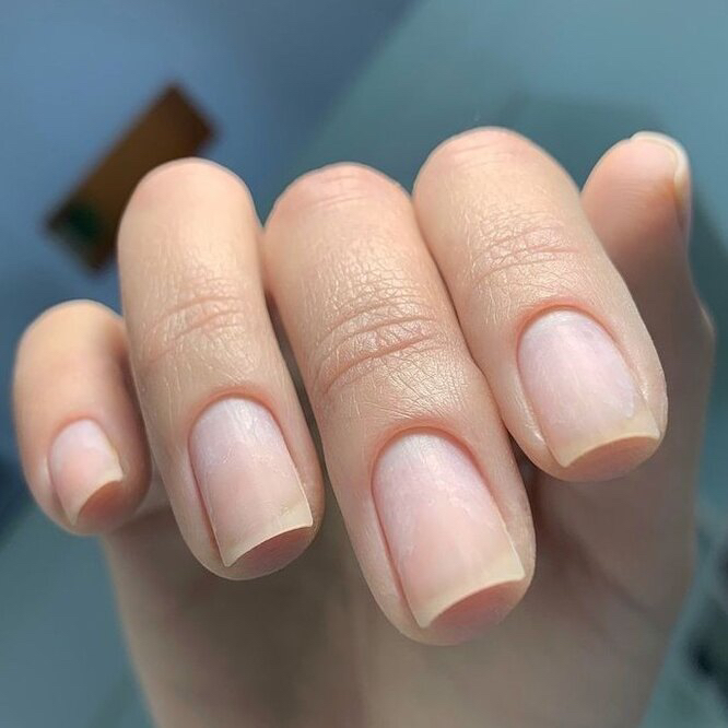 Маникюр обработка БЕЗ покрытия