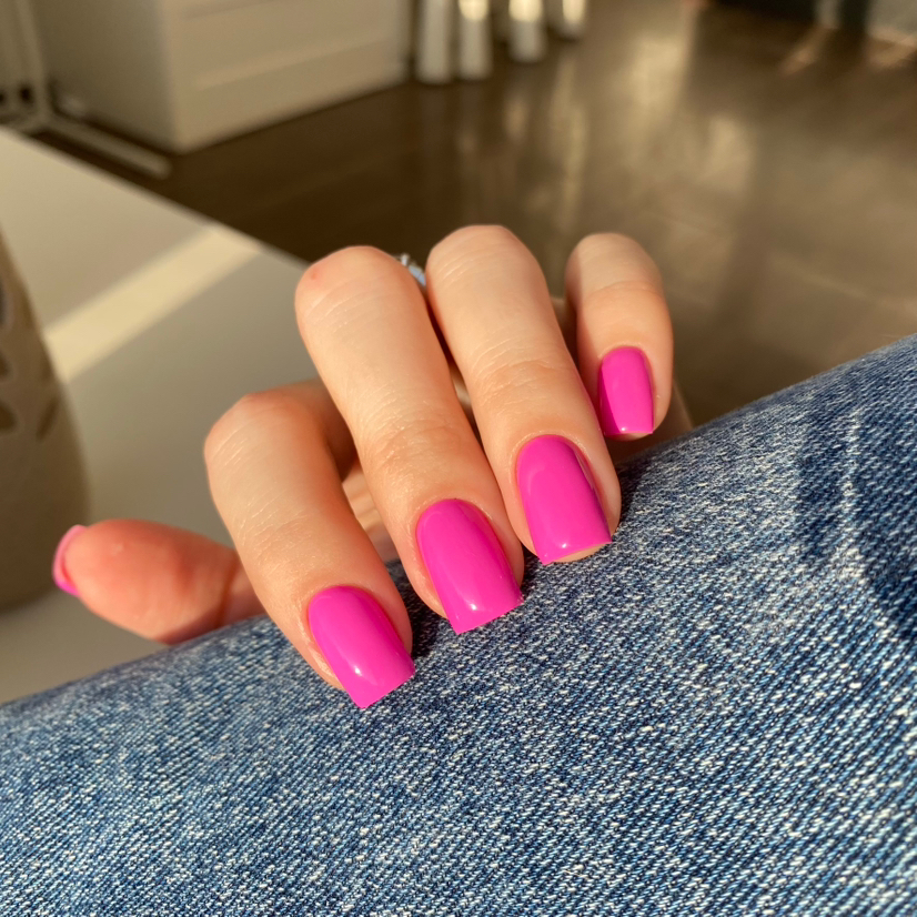 Маникюр с ОДНОТОННЫМ покрытием