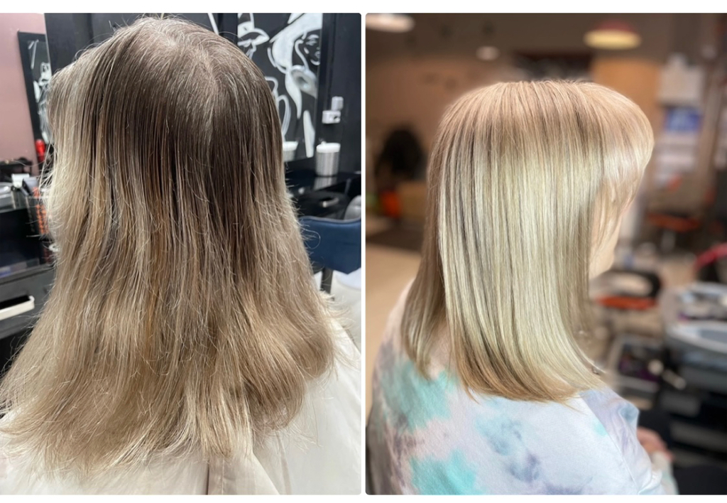 Стрижка женская средние волосы