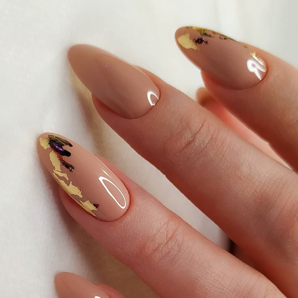 Маникюр с покрытием M  (до 6мм свободный край)