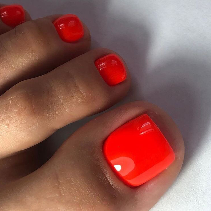 Педикюр Экспресс обработка пальчиков с покрытием