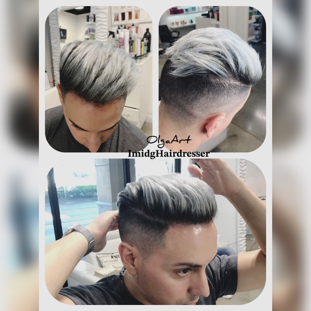 Блондирование мужское