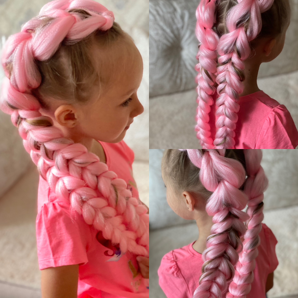 Ажурные 3D косы